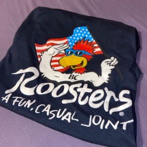 Navy Blue America Roosters Tee
